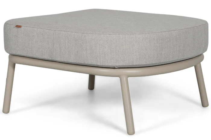 Santika Furniture Pebble lounge voetenbank - Zand/Beige