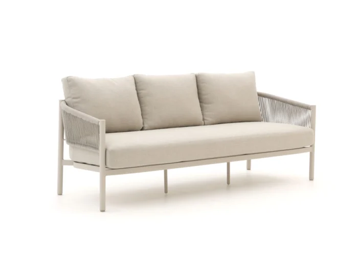 Bellagio tuinmeubelen + 10% kassakorting | Bellagio Panaro lounge tuinbank 3-zits 220cm - Taupe