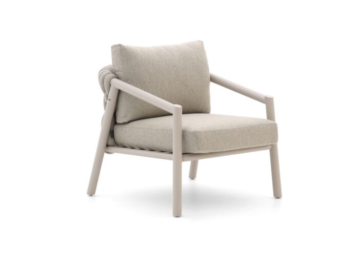 SUNS Sato low dining tuinstoel Laagste prijsgarantie! – Taupe