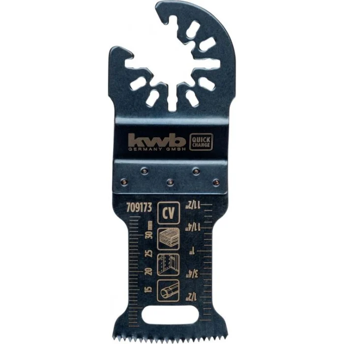 Kwb Invalzaagblad cv hout 34mm - zwart