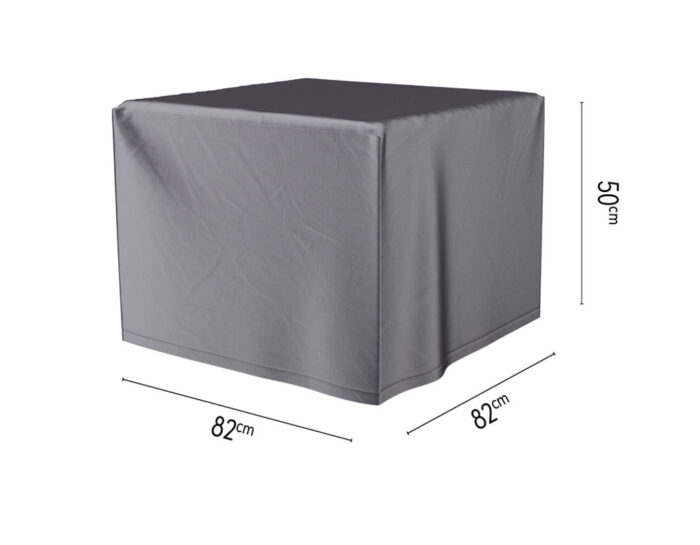Aerocover Vuurtafelhoes 82x82xH50 cm antraciet – zwart