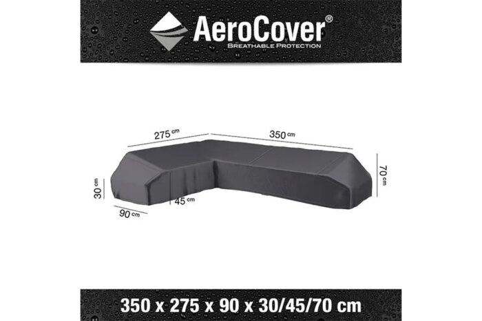 Platinum AeroCover | Loungesethoes 350 x 275 x 90 x 30-45-70(h) | L-Platform Links