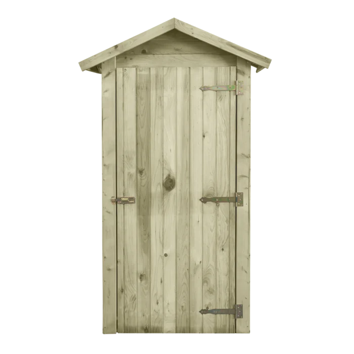 Houten tuinkast tuinberging opbergkast grenen 205x126x68cm