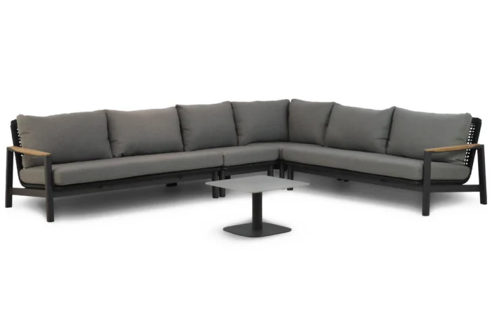 Coco Ralph/Ralph 60 cm hoek loungeset 5-delig - Grijs-antraciet
