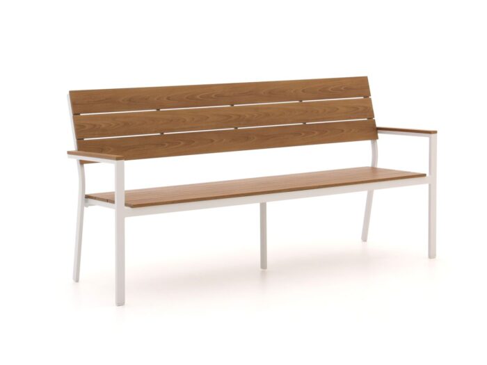 Bellagio tuinmeubelen Bellagio Fidenza tuinbank 183cm Laagste prijsgarantie! – Wit