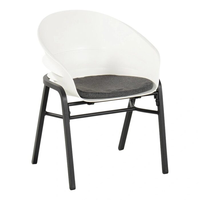 Hartman Tubb Tuinstoel Royal White – wit