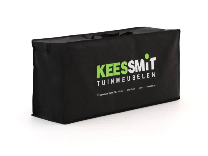 Kees Smit Collectie Smit Kussentas voor tuinkussens 125x35x52cm NL - Zwart