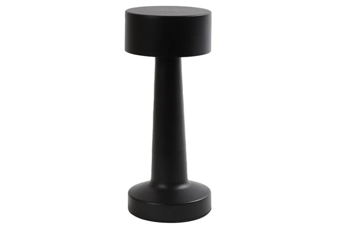 Decostar Tafellamp led Lampa metaal ro 9x9x21 cm zwart 1 stuk Countryfield