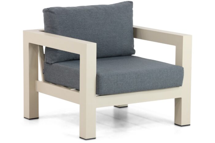 Lifestyle Garden Furniture Luca lounge tuinstoel – Taupe-naturel-bruin