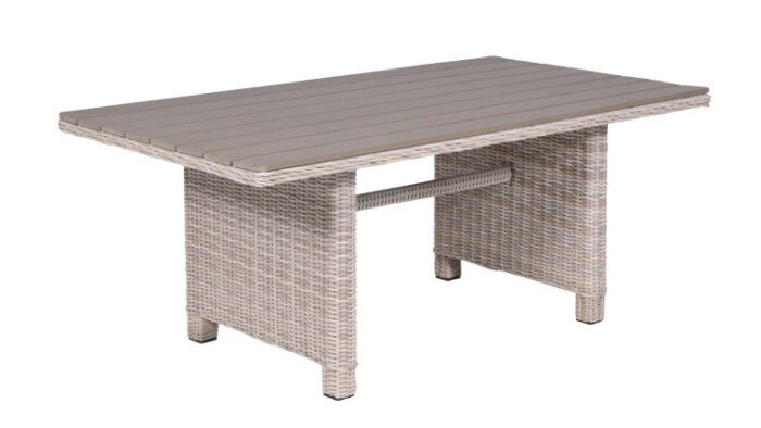 Garden impressions Milwaukee Tuintafel 170 x 90 cm bruin