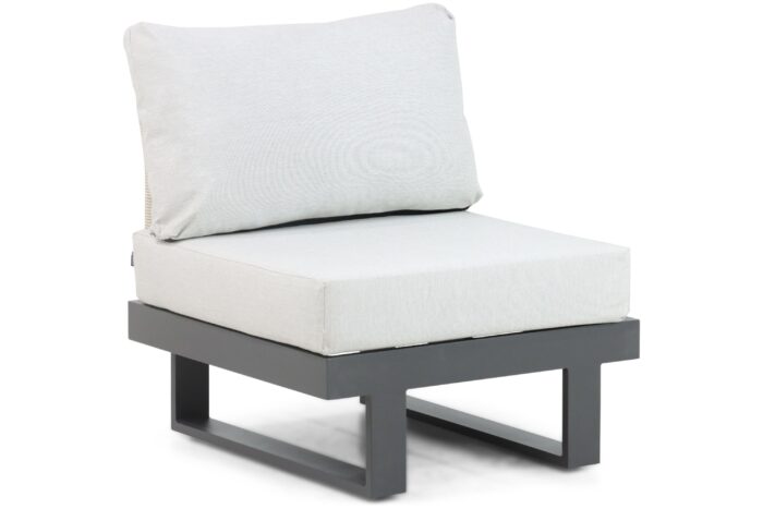 Lifestyle Garden Furniture Lorenzo midden module – Grijs-antraciet