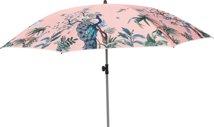 Nampook Stokparasol d200 cm pauwen
