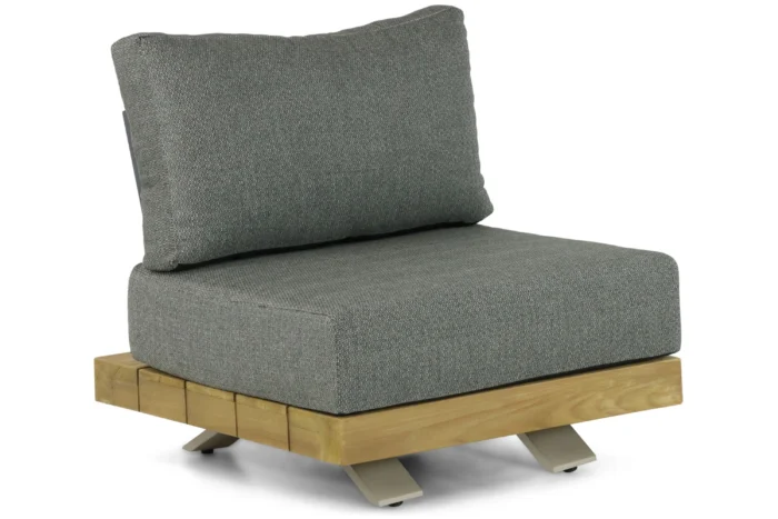 Santika Supralux midden module - Old teak greywash