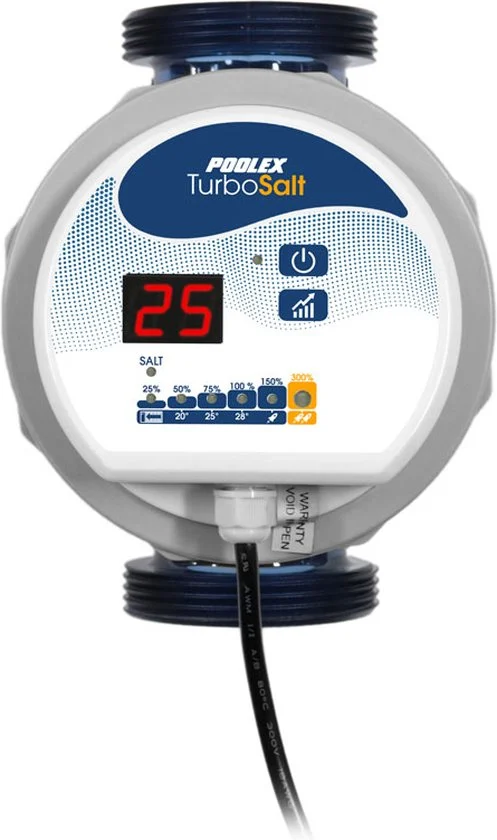 Hortus Turbo salt poolex 100 Poolstar - blauw;geel;wit