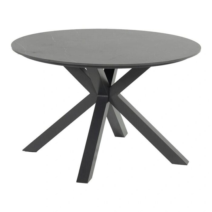Hartman Xander Tuintafel Rond Antraciet – grijs