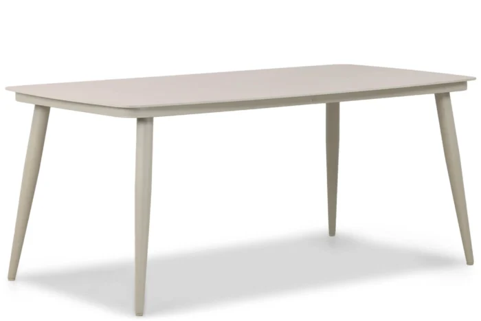 Coco Vienna dining tuintafel 180 x 90 cm - Taupe-naturel-bruin
