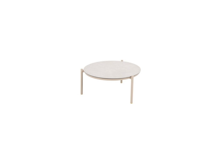 Taste Vic coffee tafel latte printed keramiek dia. 73 cm – grijs