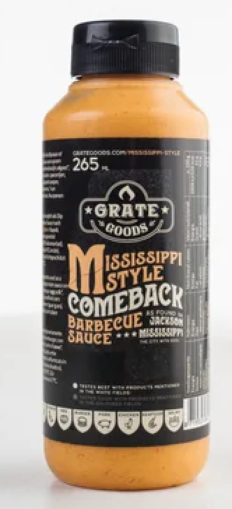 Vlot Mississippi Comeback Saus 265 ml Grate Goods Hortus
