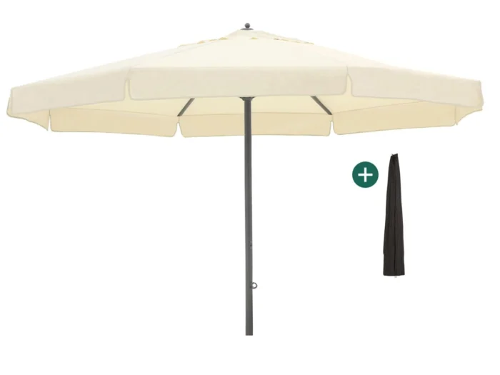 Shadowline Java parasol ø 500cm - Wit