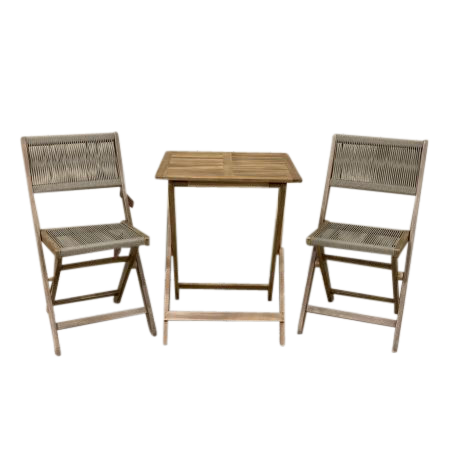 Eurofleur aanbieding Melon balkonset opklapbaar taupe