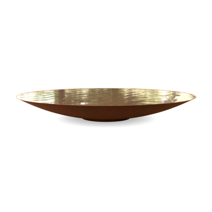 Geroba Waterschaal Aquadi L60 x H8 cm materiaaldikte 3 mm – bruin
