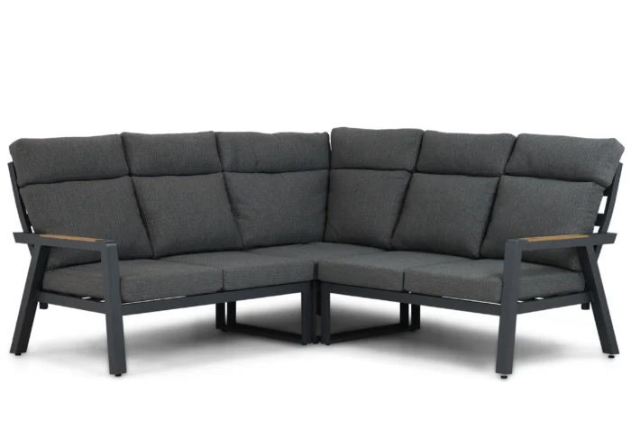 Lifestyle Garden Furniture Marseille hoek loungeset 3-delig - Grijs-antraciet