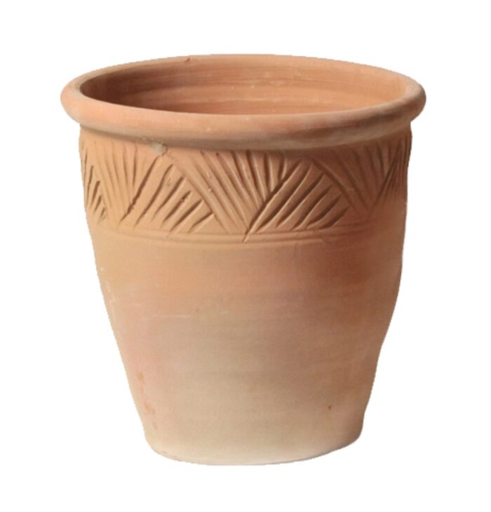 Mcollections Stan a2 d24 x h23 aardewerk bloempot – bruin