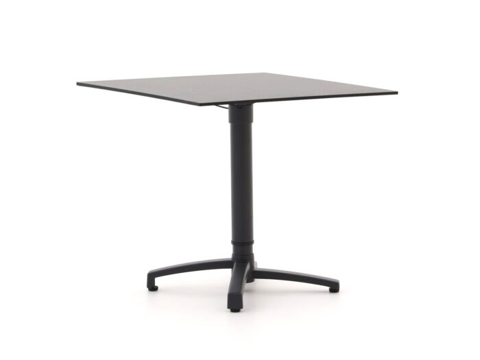 Bellagio tuinmeubelen Canzo klaptafel 80x80x73/109cm verstelbaar – Grijs