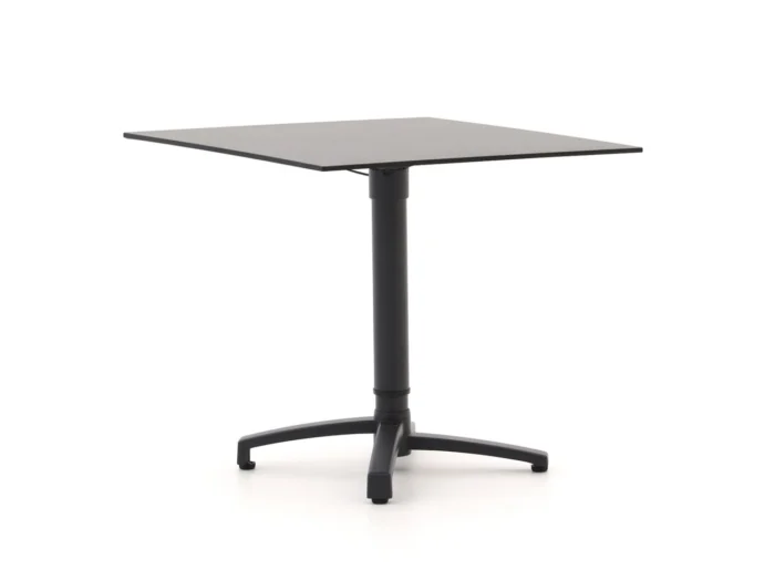 Bellagio tuinmeubelen Canzo klaptafel 80x80x73/109cm verstelbaar - Grijs