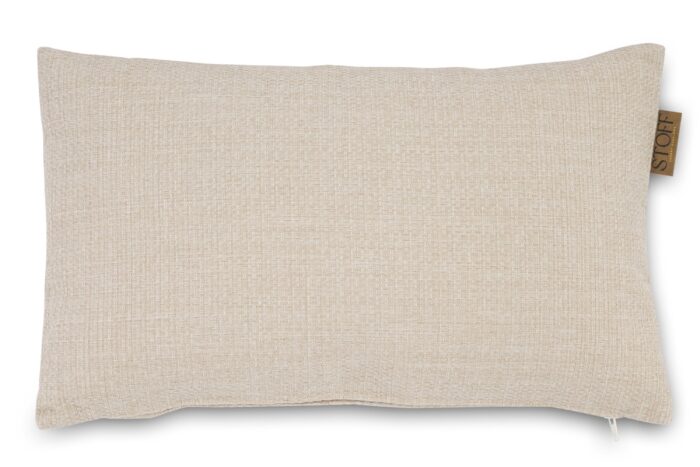Stoff Mocha Weave sierkussen 50 x 30 cm – Zand/Beige