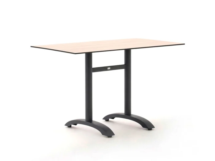 Bellagio tuinmeubelen Lisio tuintafel 120x70x73cm - Grijs