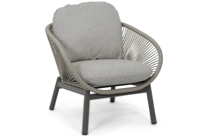 Coco Dune lounge tuinstoel - Taupe-naturel-bruin