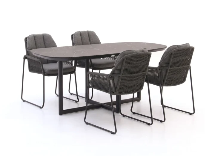 Tierra Outdoor Rivera 180cm dining tuinset 5-delig