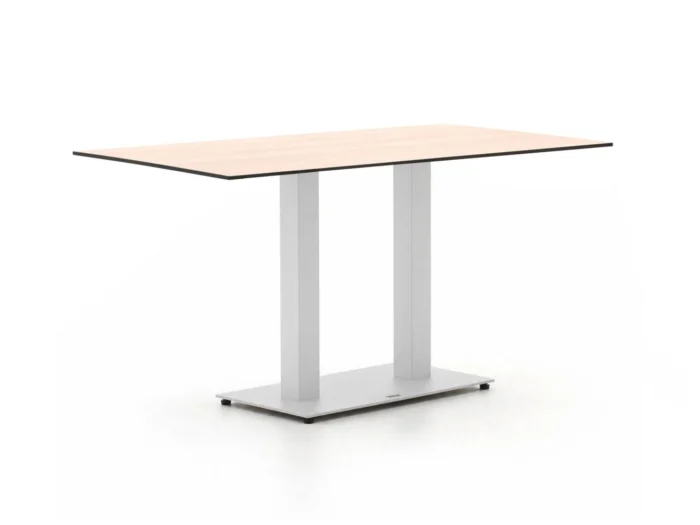 Forza Furniture Orta tuintafel 140x80x73cm - Wit
