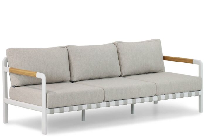 Coco Avellino lounge tuinbank 3-zits – Wit