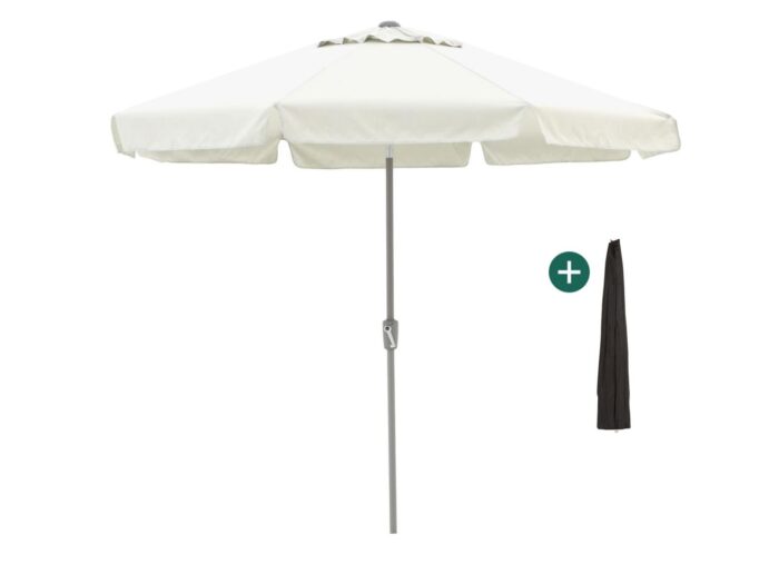 Shadowline Aruba parasol ø 300cm Laagste prijsgarantie! – Grijs