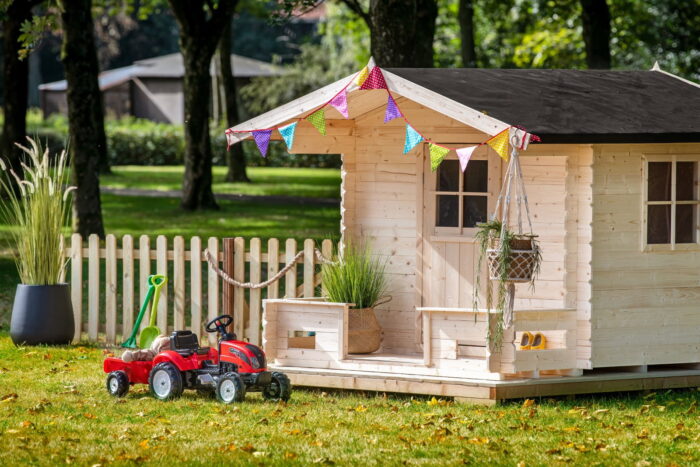 Tuindeco Tuinhek recht 100 cm II – hout
