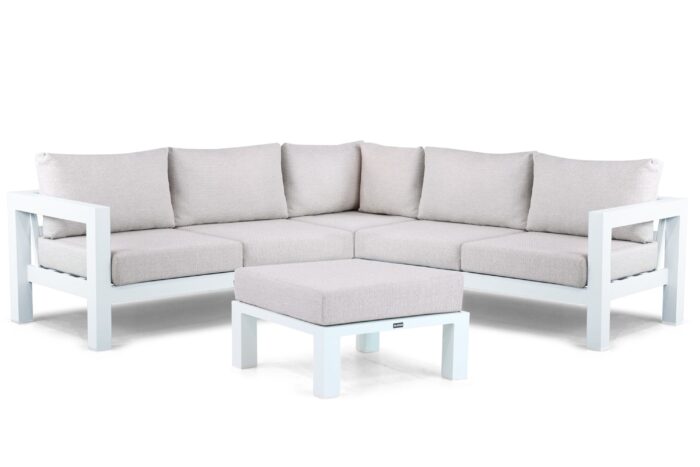 Lifestyle Garden Furniture Luca hoek loungeset 4-delig – Wit