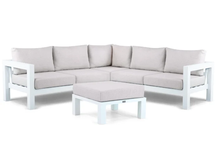 Lifestyle Garden Furniture Luca hoek loungeset 4-delig - Wit