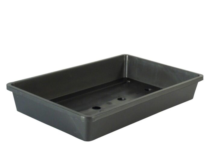 Nature Kweekbak (excl. deksel) antraciet H6x37,5×24 cm – zwart