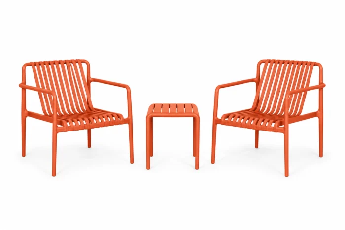 Domani Furniture Alba bistroset 3-delig - Oranje