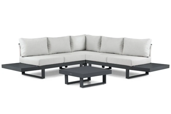 Lifestyle Garden Furniture Lorenzo hoek loungeset 6-delig - Grijs-antraciet