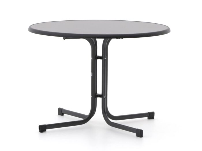 Sieger Mecalit klaptafel ø 100cm (h:72cm) Laagste prijsgarantie! – Grijs