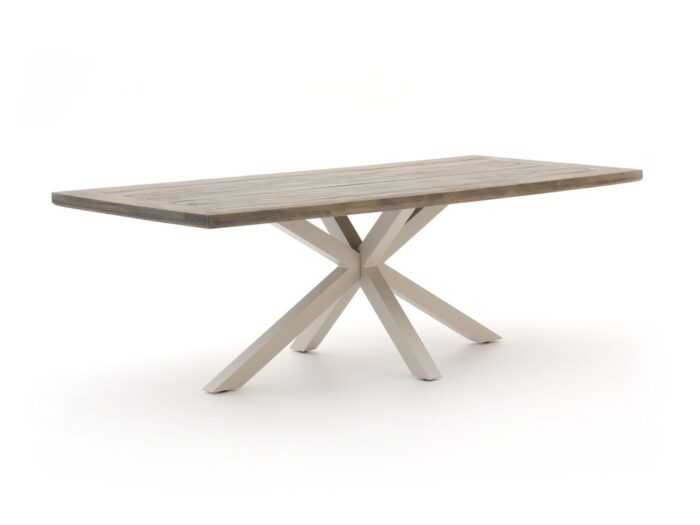 Bellagio tuinmeubelen Bellagio Montorio dining tuintafel 220x100cm Laagste prijsgarantie! – Taupe