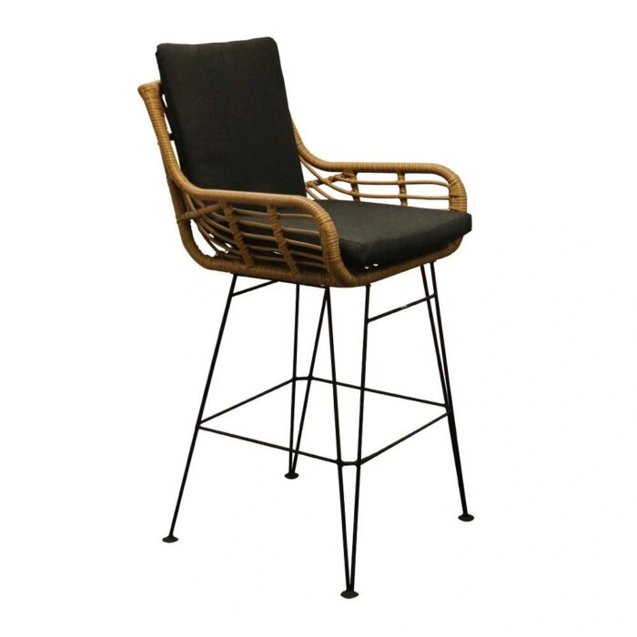 Own Jara Barstoel Bamboo – grijs