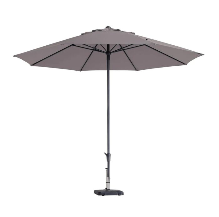 Madison Timor parasol Ø400cm | taupe – Taupe – Naturel – Bruin