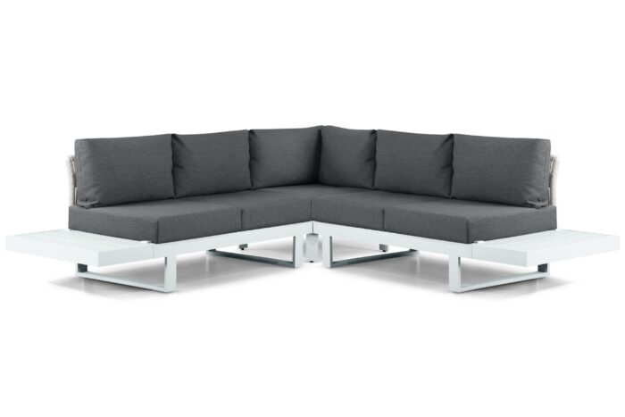 Lifestyle Garden Furniture Lorenzo hoek loungeset 5-delig – Wit