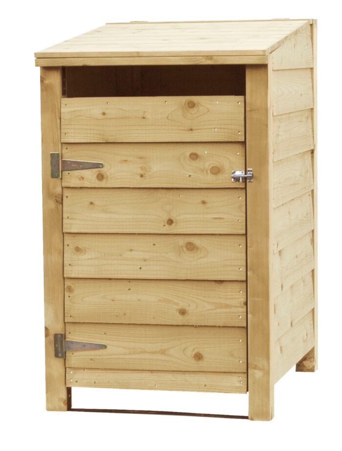 Kliko ombouw container ombouw klikoberging klikokast containerberging 1 container enkel dicht 129x80X91cm
