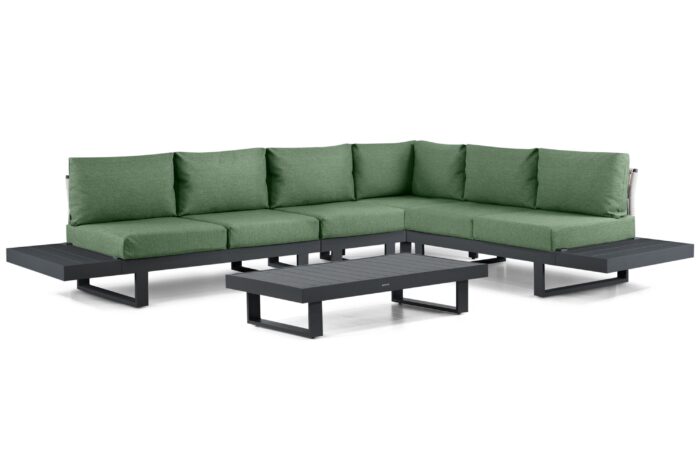 Lifestyle Garden Furniture Lorenzo hoek loungeset 7-delig – Grijs-antraciet