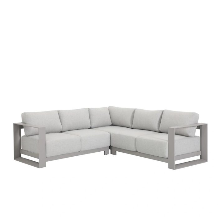 Garden impressions Levanto Hoek Loungebank Taupe – beige;grijs